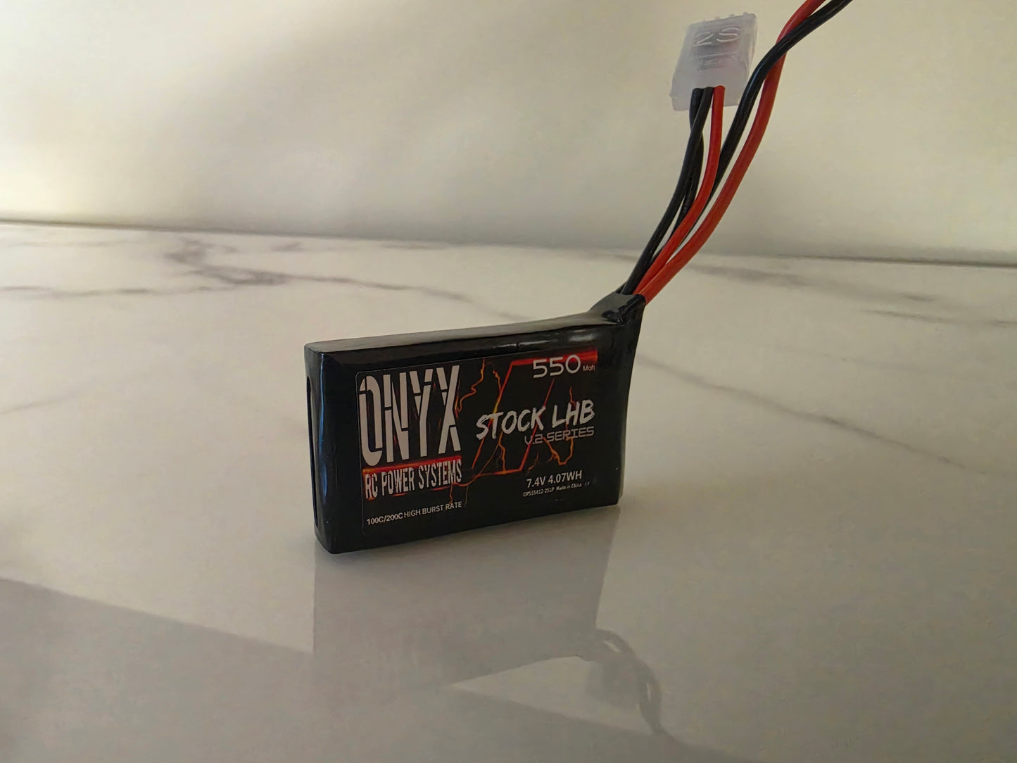 O.P.S 550 7.4v (2s1p) 200c mini race pack