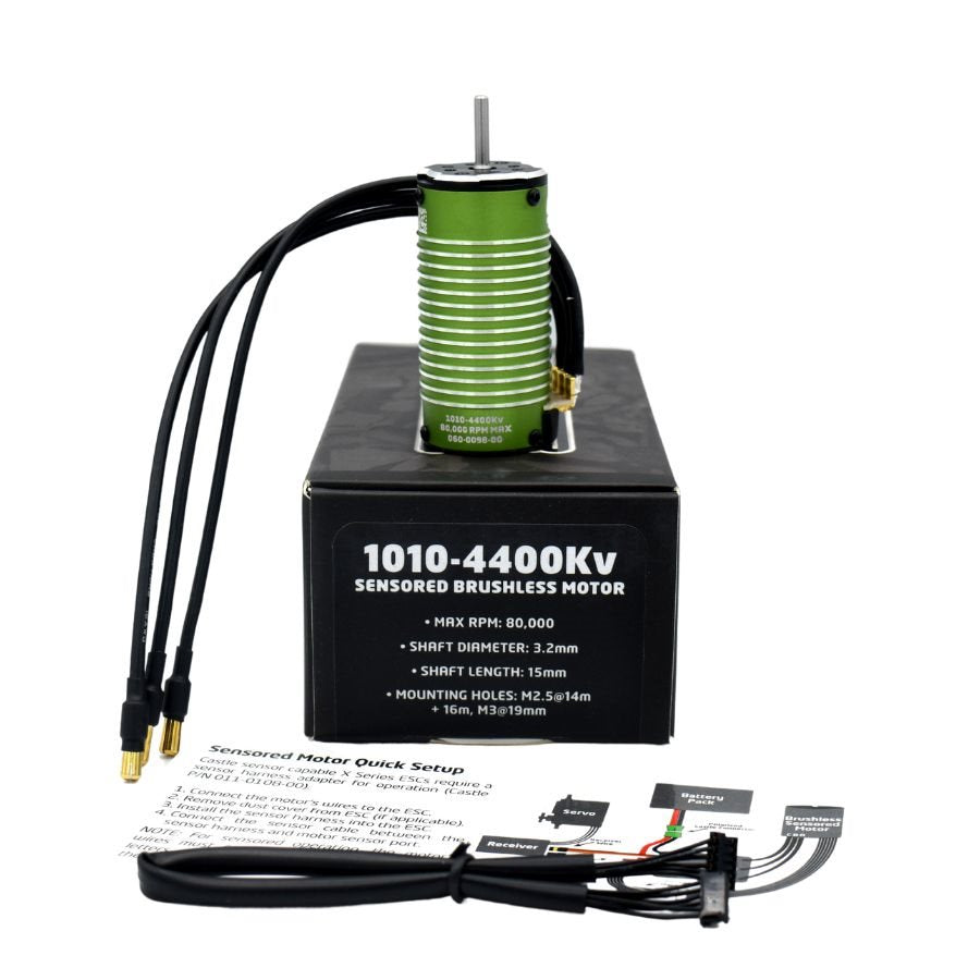 CASTLE 1010 SENSORED MOTOR - 4400KV