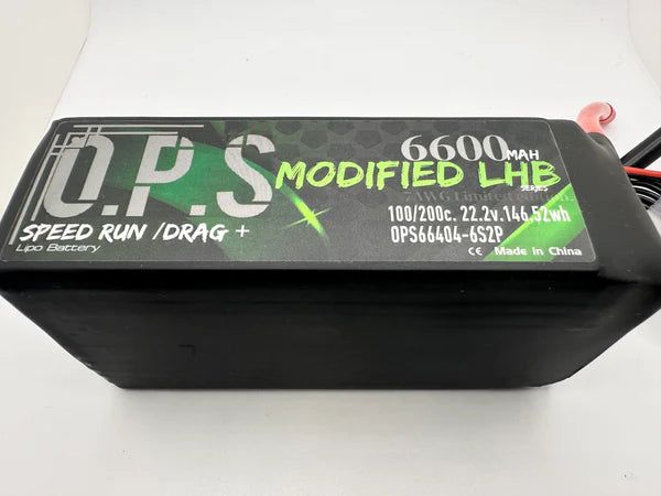 O.P.S Modified LHB 6600mah 22.2V (6s2p)