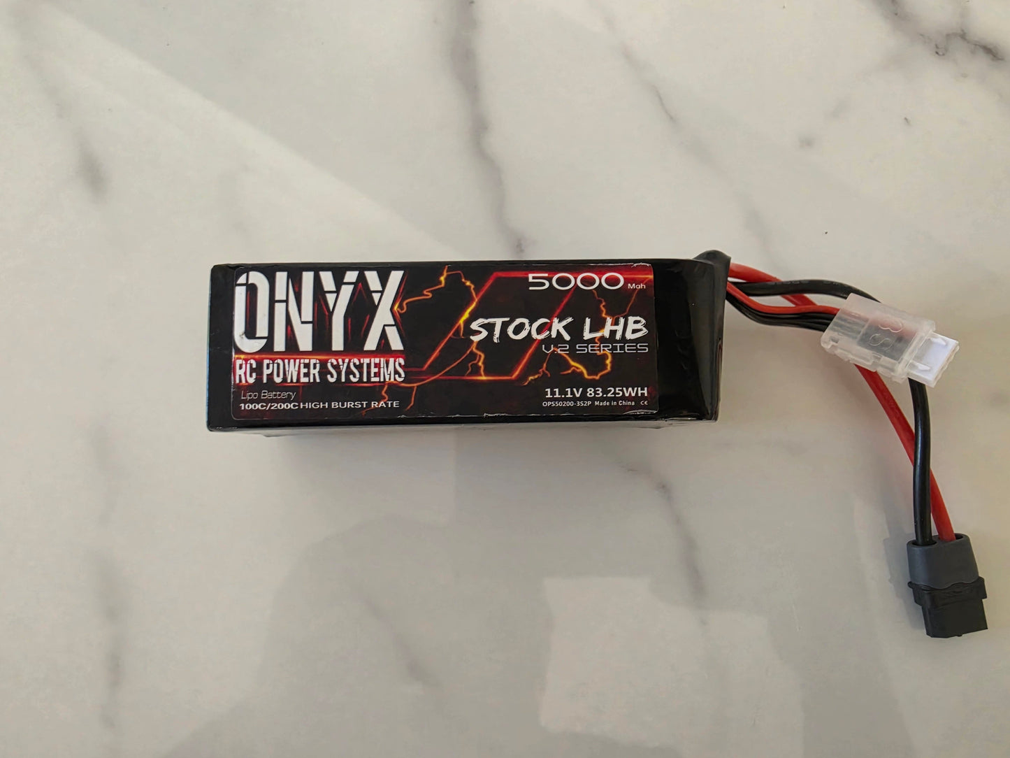 O.P.S Stock LHB 5000mah 11.1v (3s2p) XT60