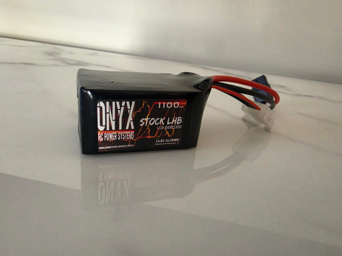 O.P.S 1100 14.8v (4s2p) 200c mini race pack