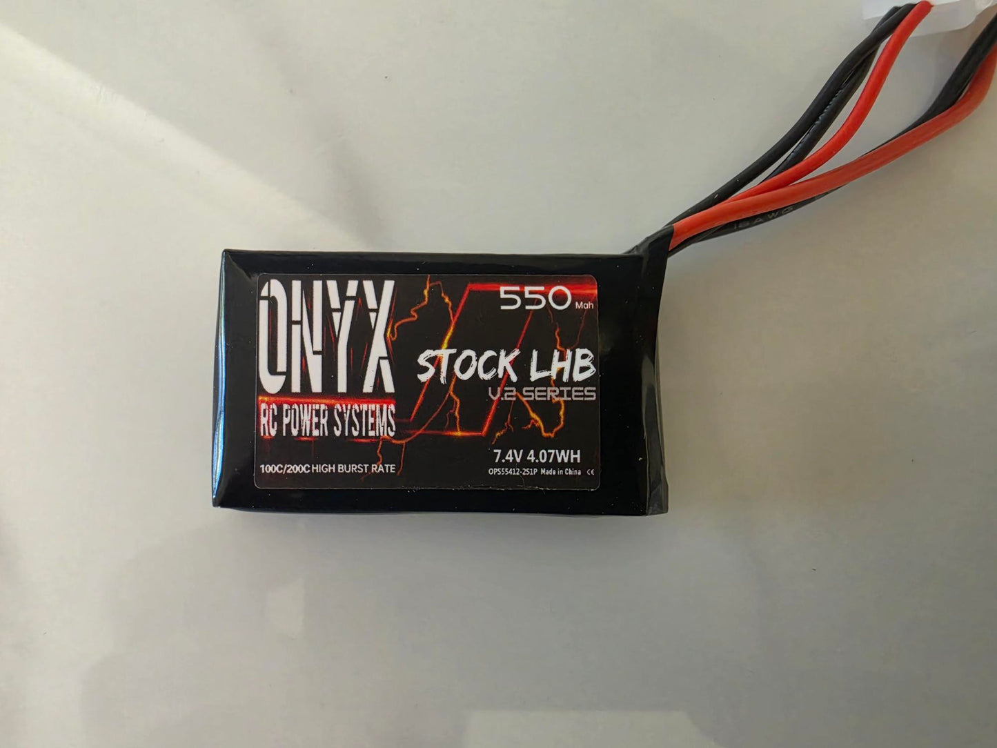 O.P.S 550 7.4v (2s1p) 200c mini race pack
