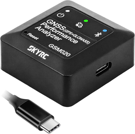 SKYRC GNSS Performance Analyzer Bluetooth GPS Speed Meter & Data Logger GSM020