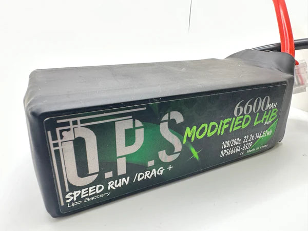 O.P.S Modified LHB 6600mah 22.2V (6s2p)