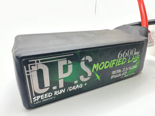 O.P.S Modified LHB 6600mah 22.2V (6s2p)